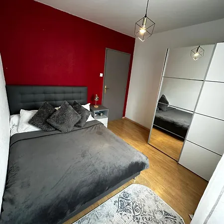 Appartement Spacieux 4 Pièces Parking Privé Navette Gare-aeroport Colmar